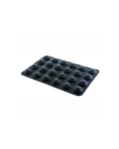 molde silicona 600 x 400 mm semi-esferas 24 figuras Ø 70 x 3 Pujadas