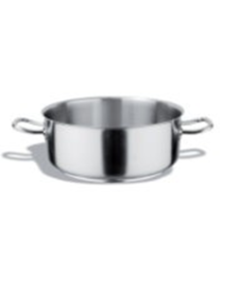 Cacerola Baja Inox 35 sin tapa Pujadas