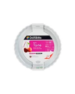 Plato moldes p/ tartas gris 29cm Domedia