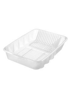 Escurridor Extragrande de Plastico Blanco para Platos Sanremo
