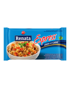 Fideos Instantaneos (Noodles) sabor a Carne 85g Renata (3336)