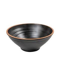 Boles 1600 Ml Ø23.3X9.7 Cm Negro Melamina
